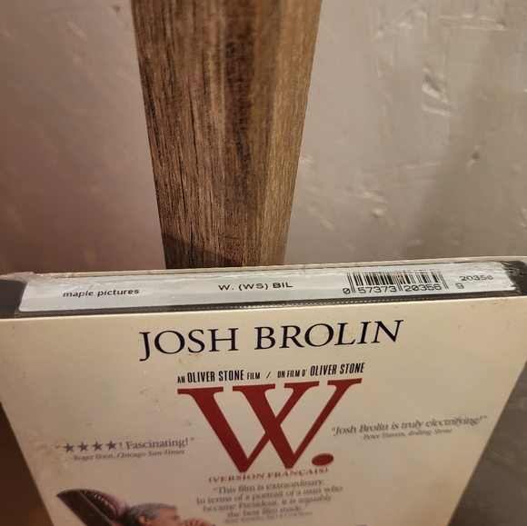 🌟3 for30🌟W. (DVD 2008 w/ Slipcase) SEALED Josh Brolin, Colin Hanks, Toby Jones - Picture 3 of 6
